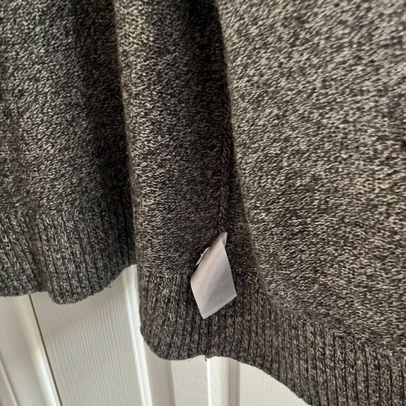 Banana Republic Women L Gray Wool Blend Buttonless Duster Cardigan - Picture 7 of 9